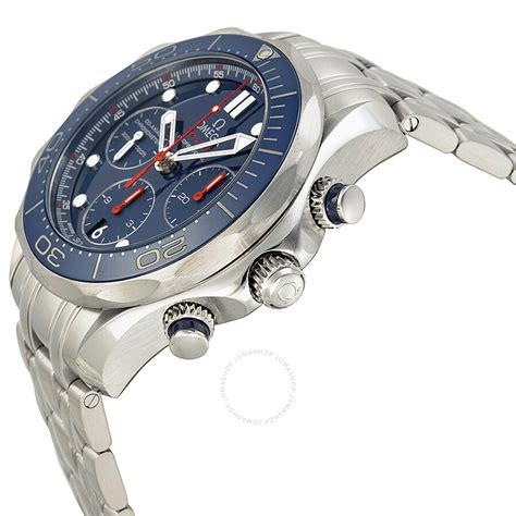 omega men's seamaster diver 300m watch blue 21230425003001|OMEGA Seamaster Diver 300M .